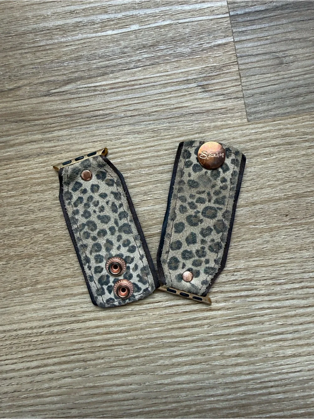 Spark*l Band Leopard Lining Apple Watch Bow Band in XS/S 38/40mm
